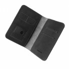 Kožená peněženka FIXED Smile Wallet XL, černá