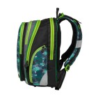 Bagmaster ELEMENT 9 B školní batoh - zelený motiv moucha