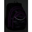 Bagmaster ENERGY 9 A studentský batoh - šedo fialový