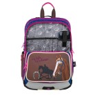 Bagmaster GALAXY 9 B školní batoh - hnědý kůň
