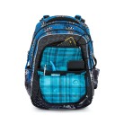 Bagmaster LUMI 23 D školní batoh - modré auto