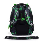 Bagmaster PORTO 24 A školní batoh – černo-zelený