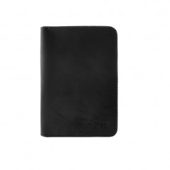 Kožená peněženka FIXED Smile Passport, černá