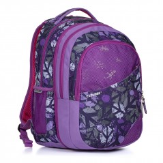 Studentský batoh DANIEL purple peace