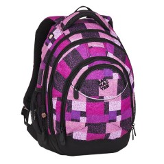 Bagmaster ENERGY 8 D studentský batoh - růžovo fialový
