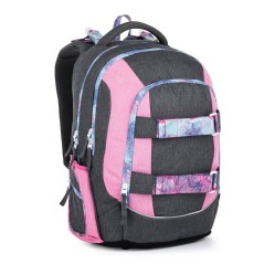 Bagmaster FLICK 22 A studentský batoh - růžový